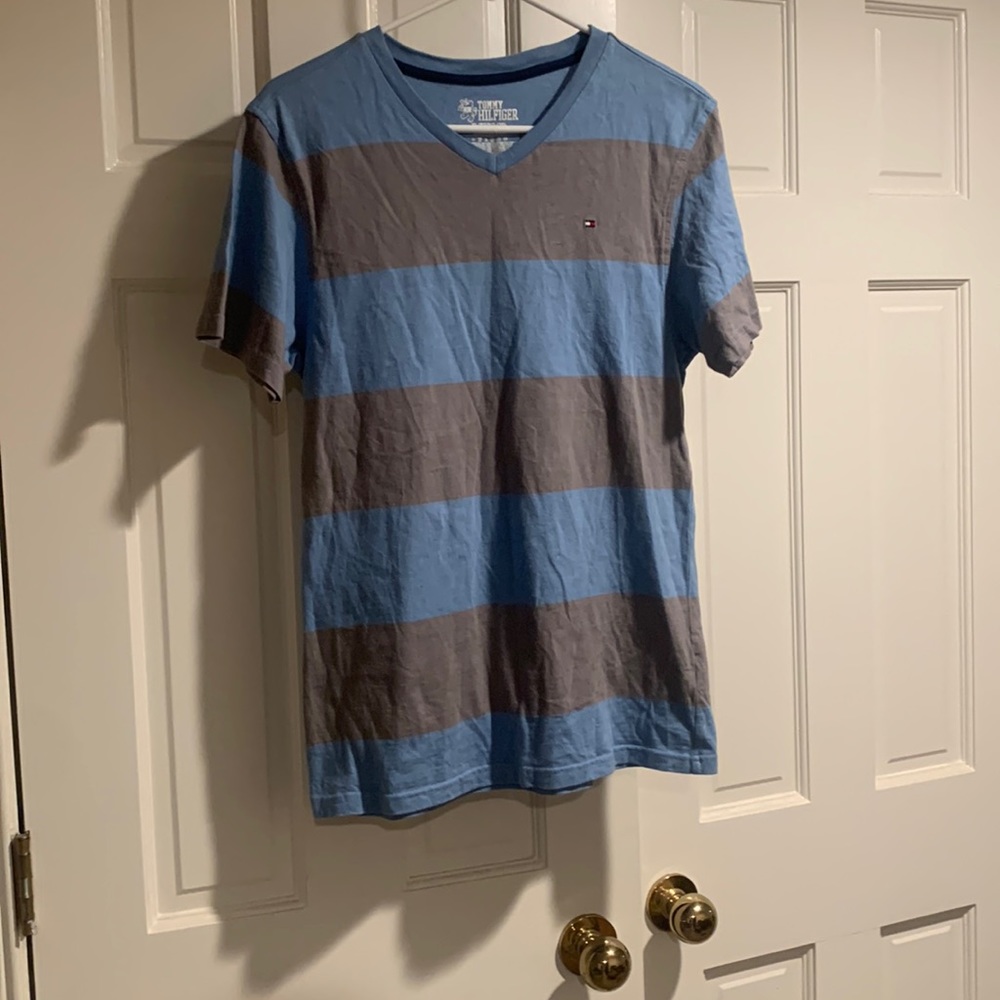 Boys Youth Tommy Hilfiger Large Striped Shirt